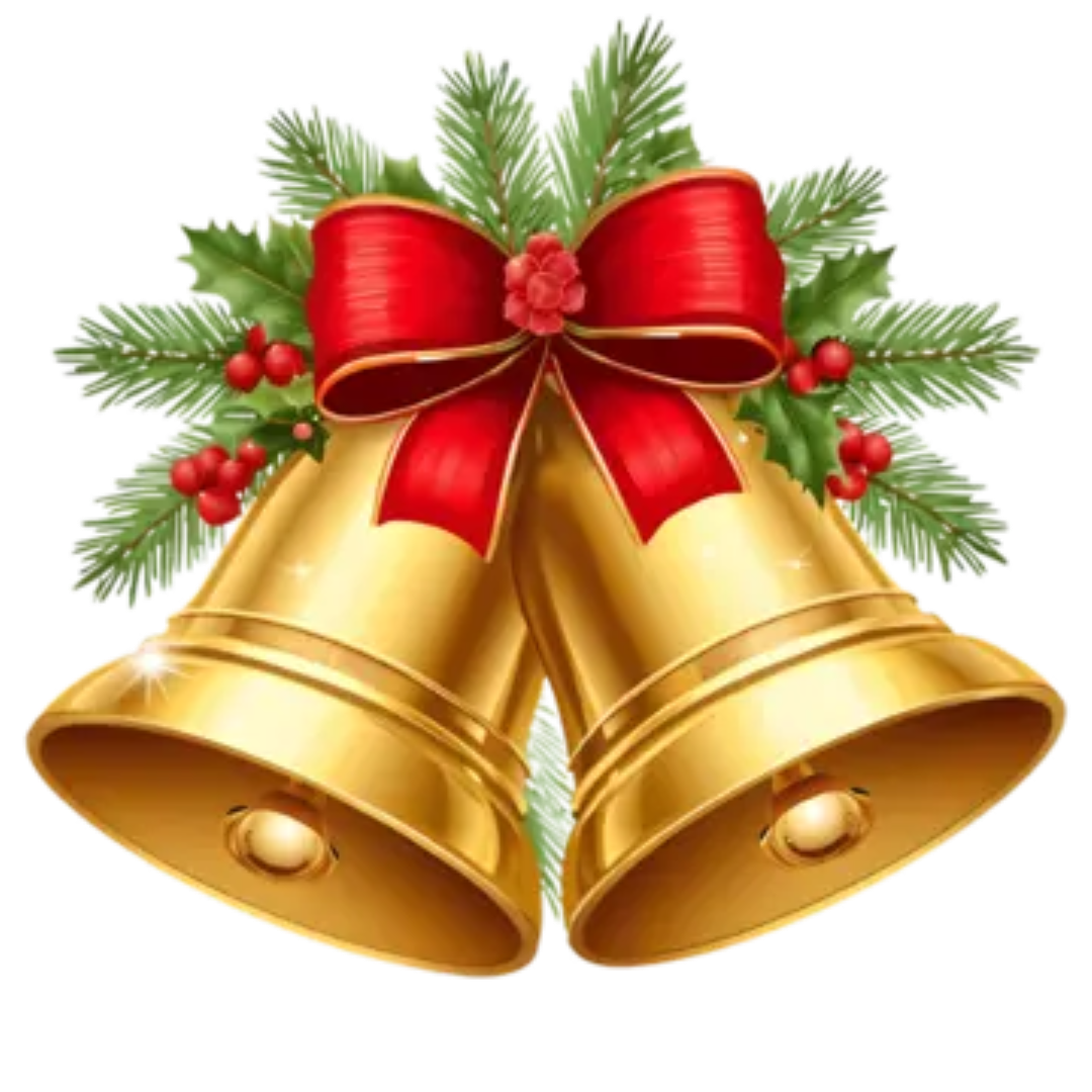 6PCS ASSORTED BELL DECOR 